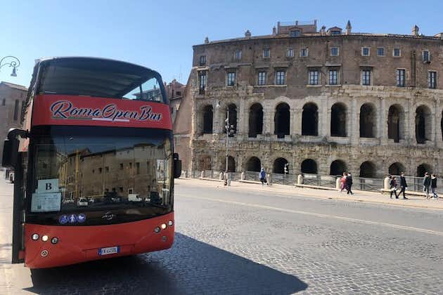 Discover Rome in Open Bus APP / walking tour and gadgets for children 48h