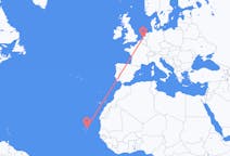 Flights from Sal in Cape Verde to Rotterdam in the Netherlands