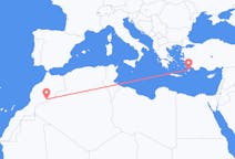 出发地 摩洛哥出发地 扎戈拉目的地 希腊罗得岛的航班