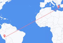 Flights from Cuzco, Peru to Chania, Greece
