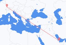 Flyg från Doha, Qatar till Basel, Schweiz