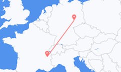 Flyrejser fra Chambery til Leipzig