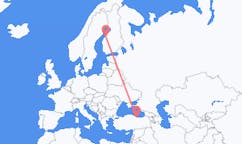 เที่ยวบิน จาก Kokkola, ฟินแลนด์ ถึงออร์ดู, ตุรกี