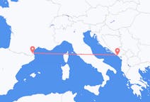 Flyrejser fra Tivat, Montenegro til Perpignan, Frankrig