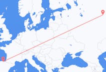 Flights from Kirov, Russia to Bilbao, Spain
