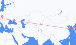 Flyreiser fra Jinju, til Budapest