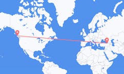 Flights from Port Hardy, Canada to Trabzon, Turkey
