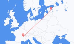 Flights from Lyon to Tartu
