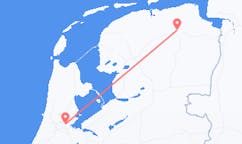 Lennot Groningenista, Alankomaat Amsterdamiin, Alankomaat