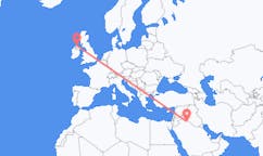 Flights from Arar, Saudi Arabia to Derry, Northern Ireland