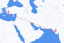 Flights from Jamnagar, India to Dalaman, Turkey