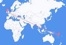 Flyrejser fra Valesdir, Vanuatu til Dublin, Irland
