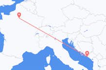 Flyg från Paris till Dubrovnik