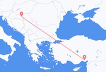 出发地 克罗地亚出发地 奧西耶克目的地 土耳其阿达纳的航班
