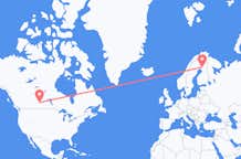 Flights from Saskatoon to Rovaniemi