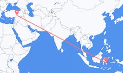 Flights from Kendari, Indonesia to Adıyaman, Turkey