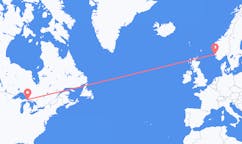 Flights from Sault Ste. Marie, Canada to Haugesund, Norway