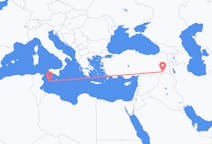 Flights from Lampedusa, Italy to Şırnak, Turkey