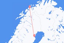 Loty z Skellefteå, Szwecja do Tromsø, Norwegia