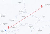 Flights from Łódź, Poland to Memmingen, Germany