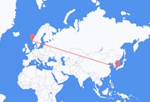 Flights from Hiroshima, Japan to Bergen, Norway