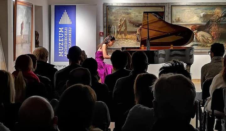 Daily live piano Chopin's concerts at 6:30 pm in the Warsaw Archdiocese Museum