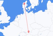 Flights from Innsbruck, Austria to Karup, Denmark