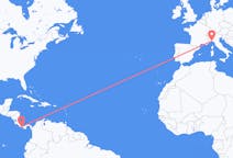 Flyreiser fra David, Chiriquí, Panama til Genova, Italia