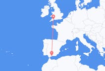 Flyreiser fra Exeter, England til Málaga, Spania