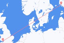 เที่ยวบิน จาก ตุรกุ, ฟินแลนด์ ไปยัง คาร์ดิฟฟ์, เวลส์