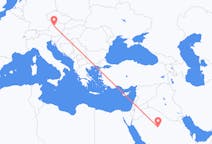Flights from Ha il, Saudi Arabia to Linz, Austria