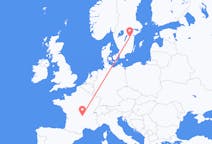 Flyreiser fra Clermont-Ferrand, til Linköping