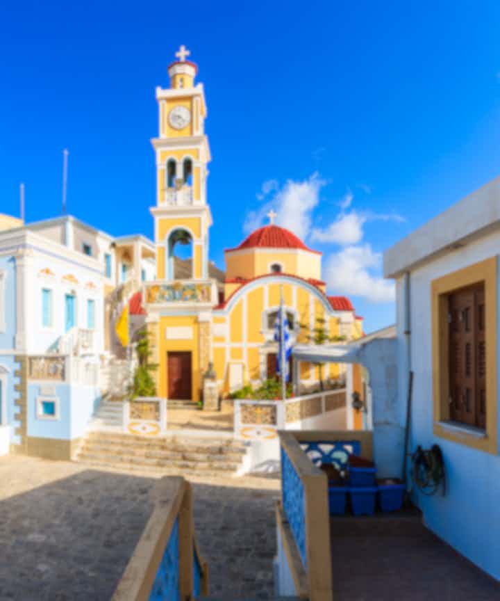 Flights from the city of Reykjavik, Iceland to the city of Karpathos, Greece