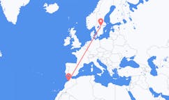 Flights from Rabat, Morocco to Örebro, Sweden