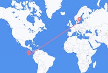 Flights from San Cristóbal Island, Ecuador to Ronneby, Sweden