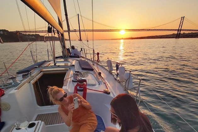 Lisbon Sunset Sailing with Portuguese Wine & History