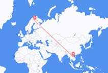 Flights from Nakhon Phanom Province, Thailand to Kittilä, Finland