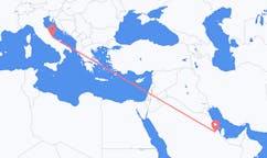 Flights from Hofuf, Saudi Arabia to Pescara, Italy