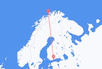 Flights from Hasvik, Norway to Helsinki, Finland