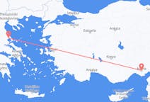 Рейсы из города Волос в город Адана