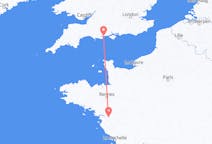 Flights from Nantes in France to Bournemouth in England