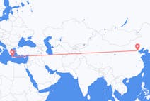Flyreiser fra Tianjin, til Khania