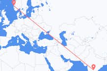Flights from Hyderabad to Bergen