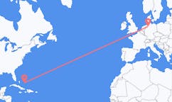 Flights from San Salvador Island, the Bahamas to Bremen, Germany