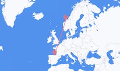 Flights from Kristiansund, Norway to Bilbao, Spain