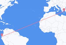 Flights from Guayaquil, Ecuador to Mykonos, Greece