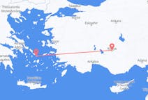 Vols de Mykonos, Grèce pour Konya, Turquie
