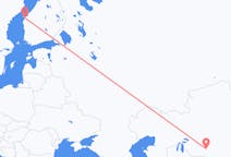 Flyreiser fra Kyzylorda, Kasakhstan til Vasa, Finland