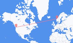 Loty z Seattle w Stanach Zjednoczonych do Molde w Norwegii