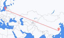 Flyreiser fra Shangrao, Kina til Palanga, Litauen